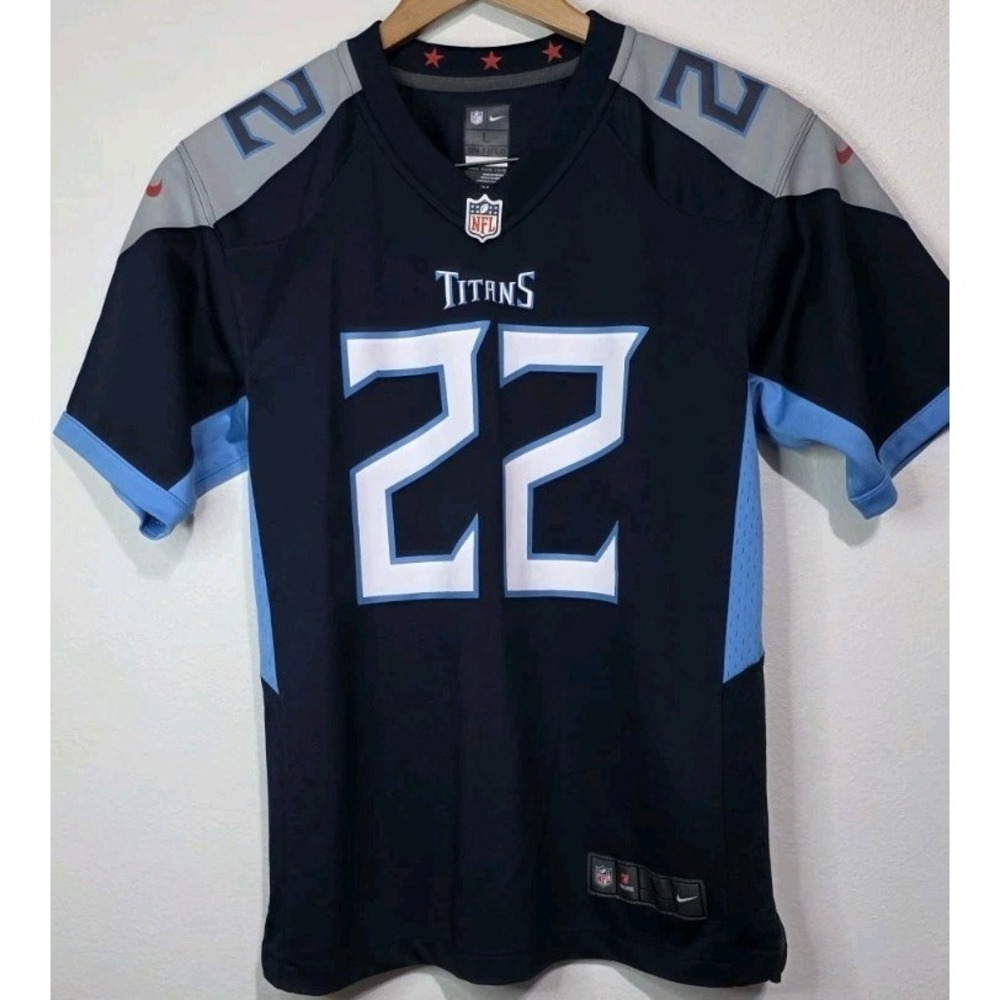 Derrick Henry 22 Tennessee TITANS Nike On Field JERSEY YOUTH LARGE (14-16) NEW